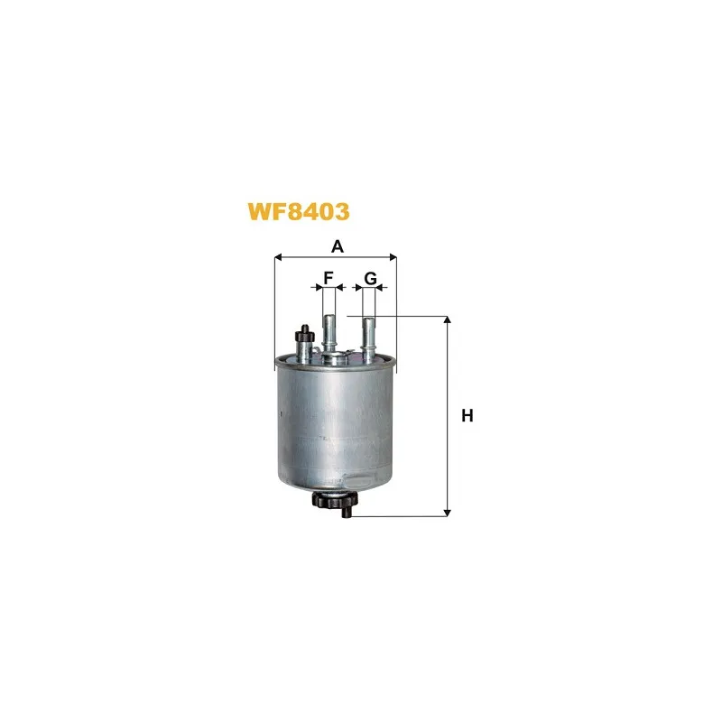 Filtre à carburant WIX FILTERS WF8403
