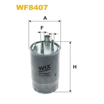 Filtre à carburant WIX FILTERS
