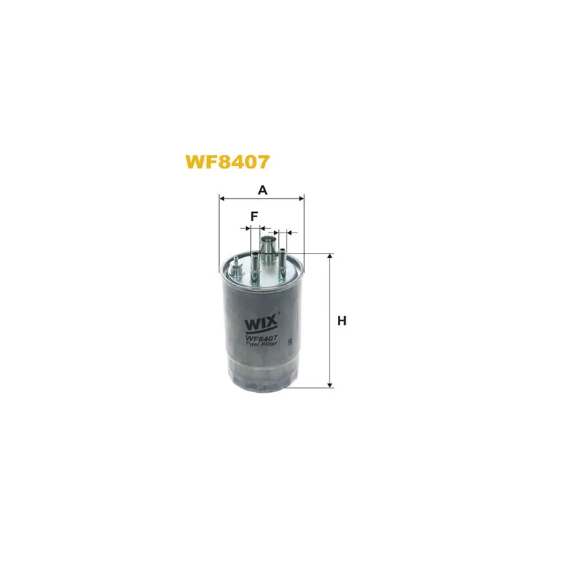 Filtre à carburant WIX FILTERS WF8407