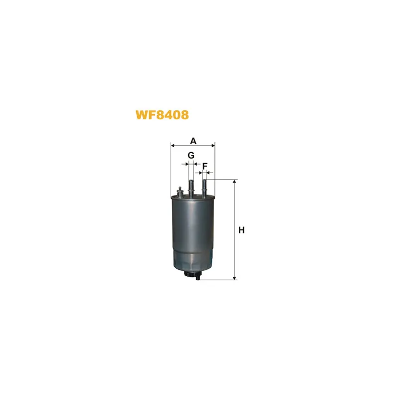 Filtre à carburant WIX FILTERS WF8408