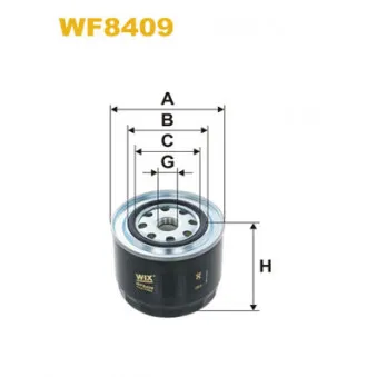 Filtre à carburant WIX FILTERS