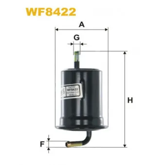 Filtre à carburant WIX FILTERS