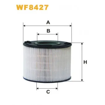 Filtre à carburant WIX FILTERS