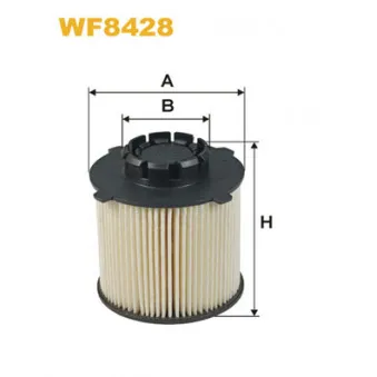 Filtre à carburant WIX FILTERS WF8428