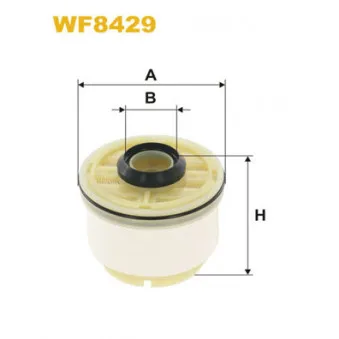 Filtre à carburant WIX FILTERS WF8429