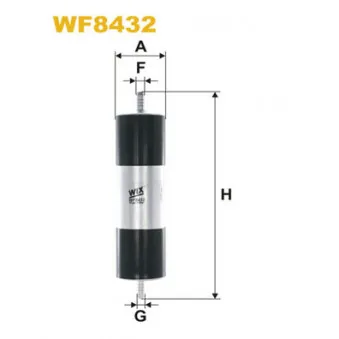 Filtre à carburant WIX FILTERS