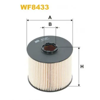 Filtre à carburant WIX FILTERS WF8433