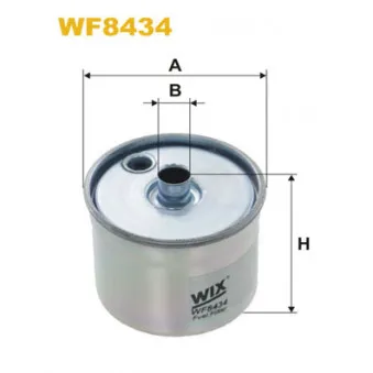 Filtre à carburant WIX FILTERS WF8434
