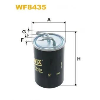 Filtre à carburant WIX FILTERS