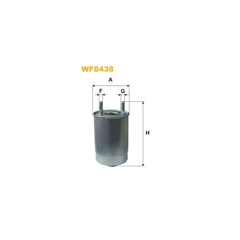 Filtre à carburant WIX FILTERS WF8438