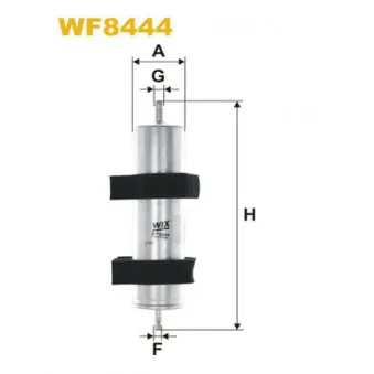 Filtre à carburant WIX FILTERS WF8444