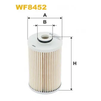Filtre à carburant WIX FILTERS WF8452