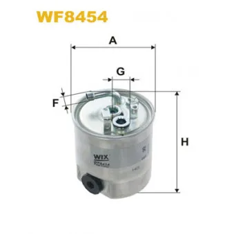 Filtre à carburant WIX FILTERS