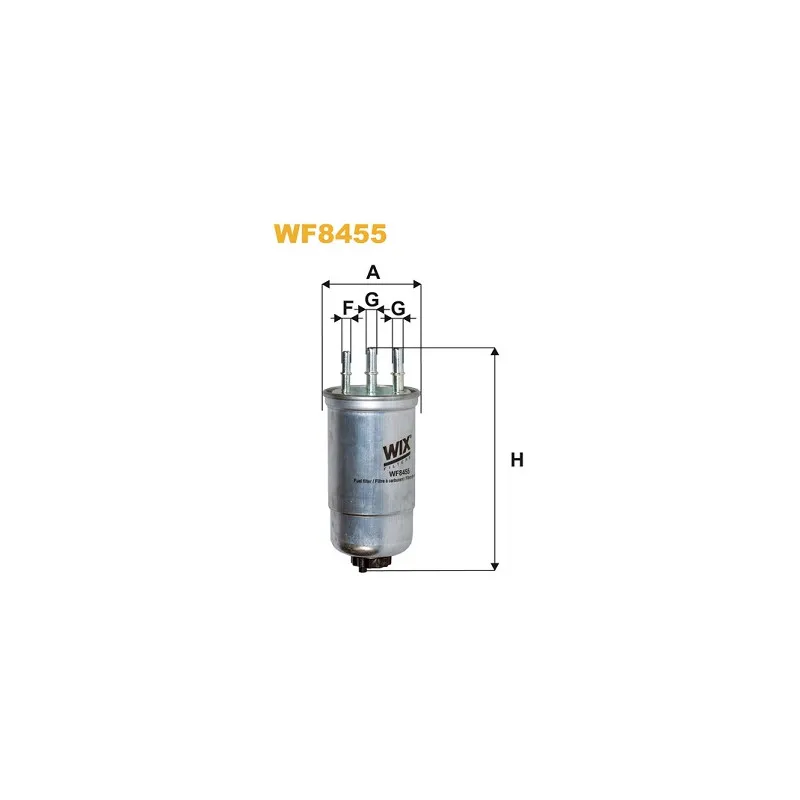 Filtre à carburant WIX FILTERS WF8455