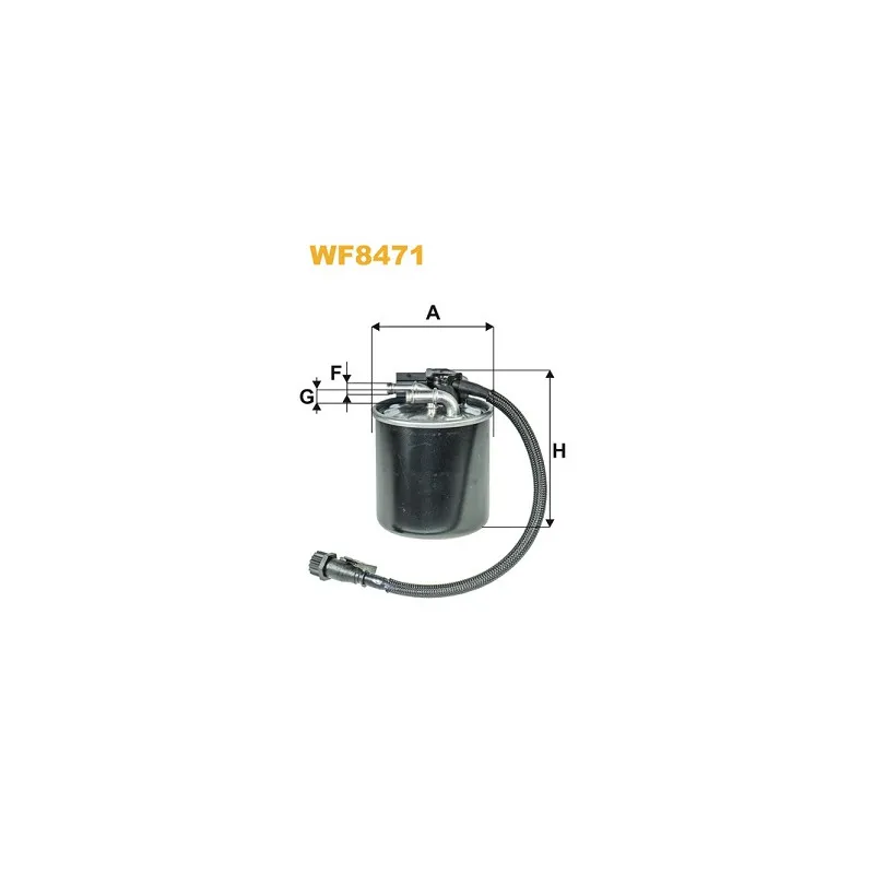 Filtre à carburant WIX FILTERS WF8471