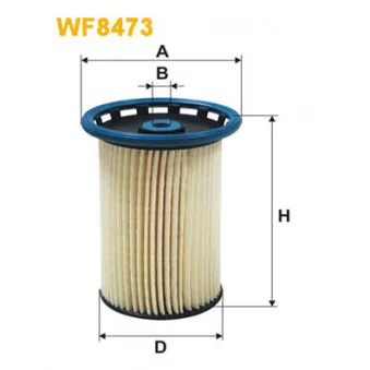 Filtre à carburant WIX FILTERS WF8473