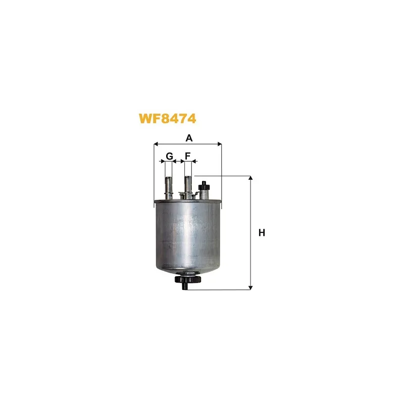 Filtre à carburant WIX FILTERS WF8474