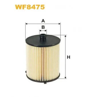 Filtre à carburant WIX FILTERS