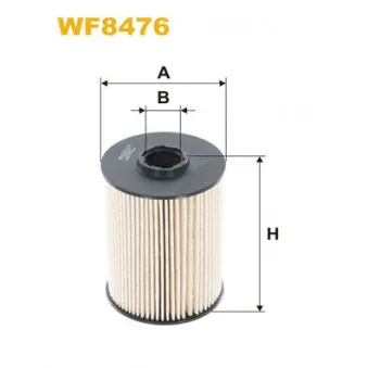 Filtre à carburant WIX FILTERS WF8476