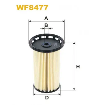 Filtre à carburant WIX FILTERS WF8477