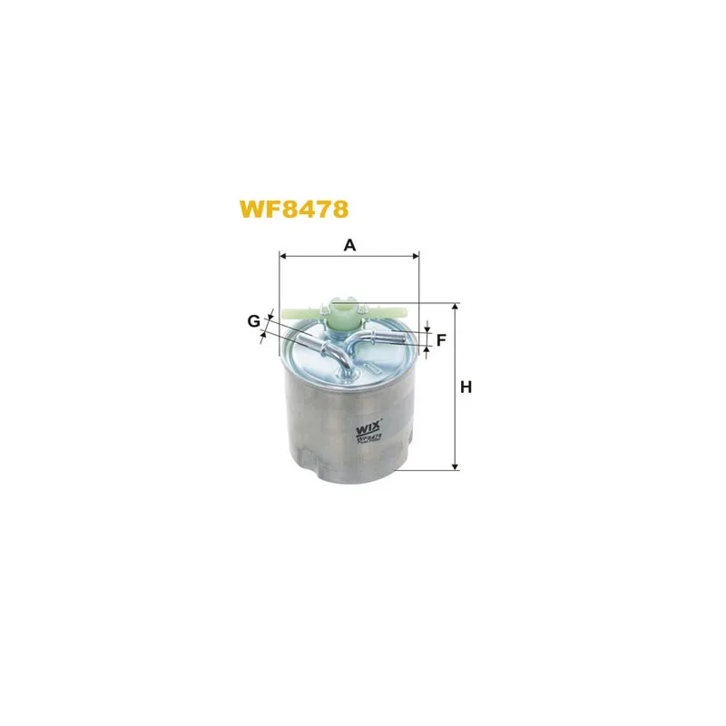 Filtre à carburant WIX FILTERS WF8478