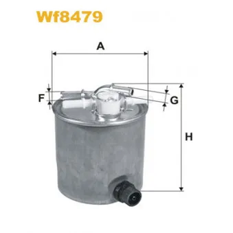 Filtre à carburant WIX FILTERS