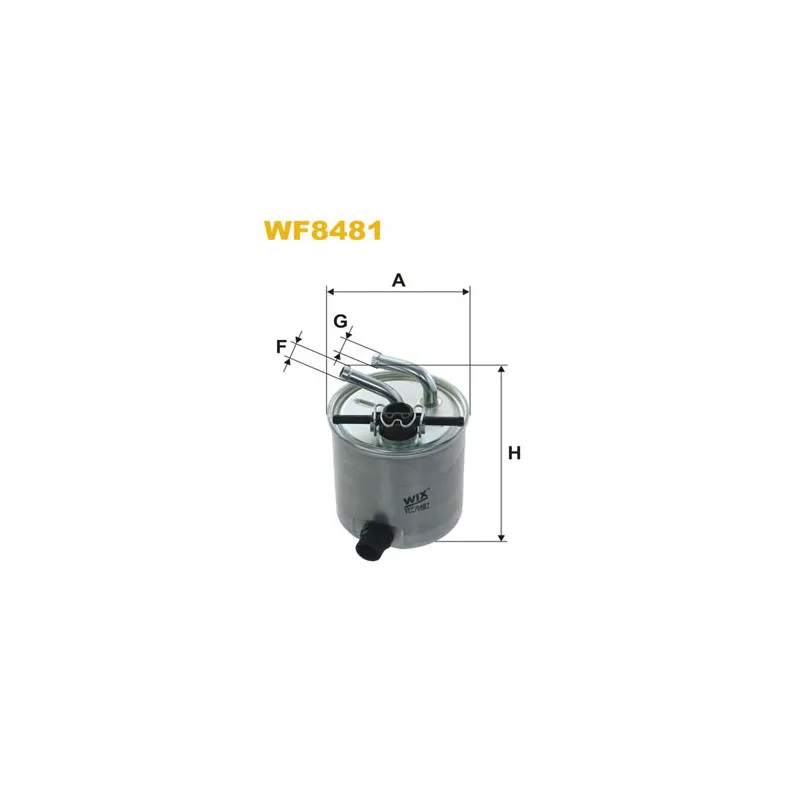 Filtre à carburant WIX FILTERS WF8481