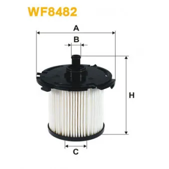 Filtre à carburant WIX FILTERS WF8482