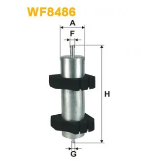 Filtre à carburant WIX FILTERS