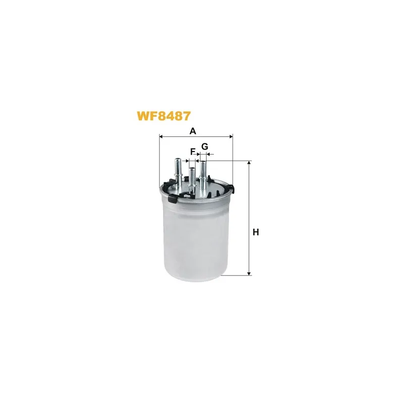 Filtre à carburant WIX FILTERS WF8487