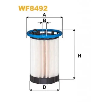 Filtre à carburant WIX FILTERS WF8492