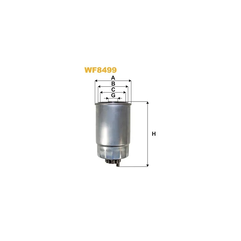 Filtre à carburant WIX FILTERS WF8499