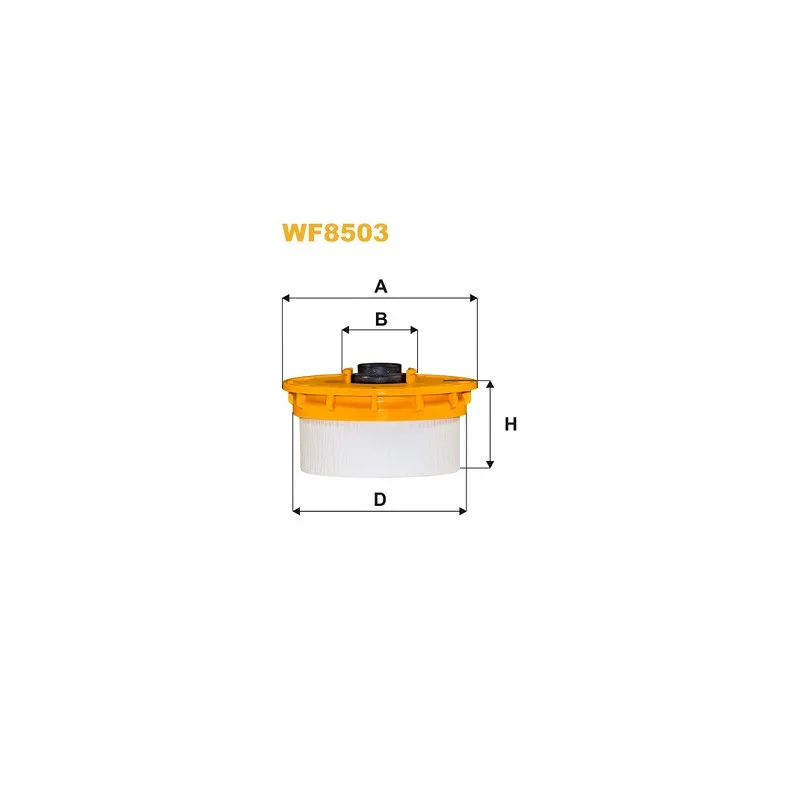 Filtre à carburant WIX FILTERS WF8503