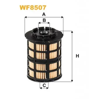 Filtre à carburant WIX FILTERS WF8507