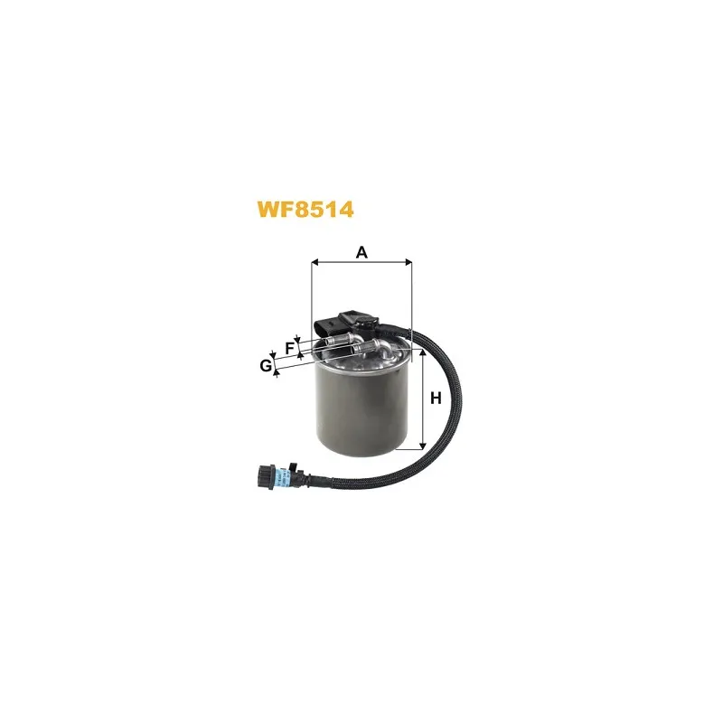Filtre à carburant WIX FILTERS WF8514