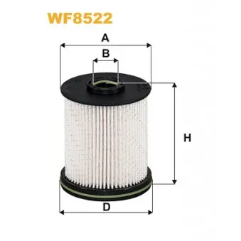 Filtre à carburant WIX FILTERS