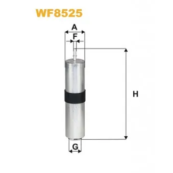 Filtre à carburant WIX FILTERS WF8525