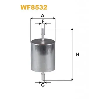 Filtre à carburant WIX FILTERS