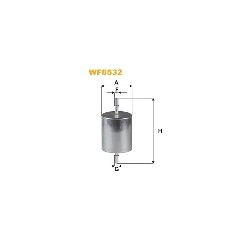 Filtre à carburant WIX FILTERS WF8532