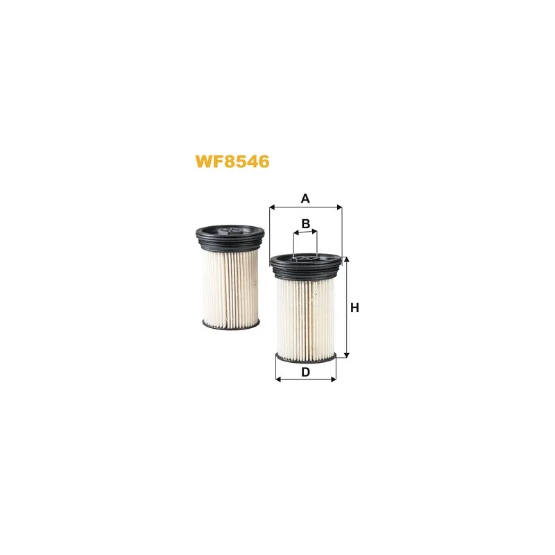 Filtre à carburant WIX FILTERS WF8546