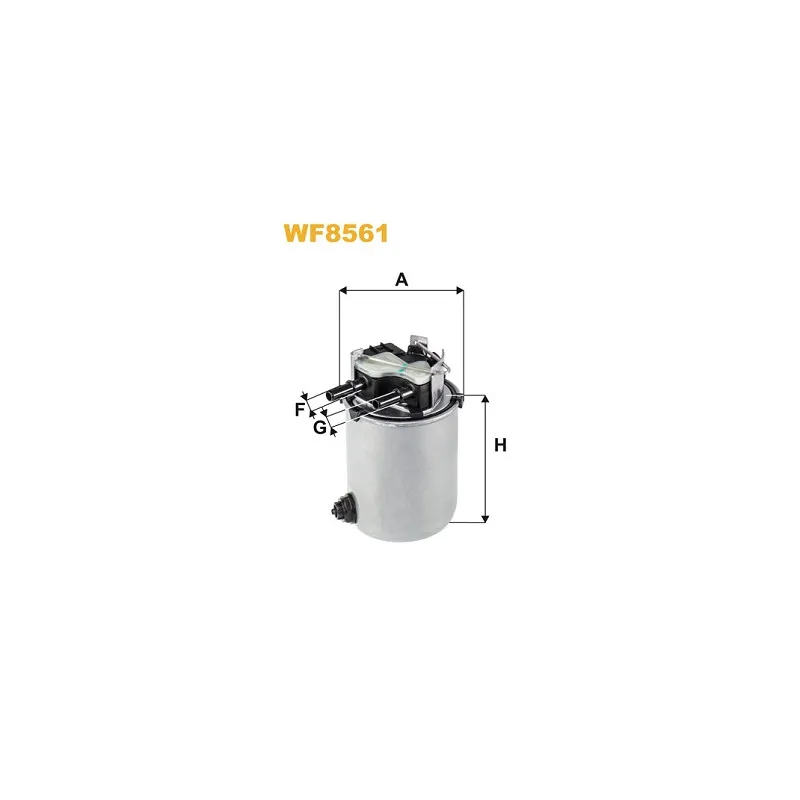 Filtre à carburant WIX FILTERS WF8561