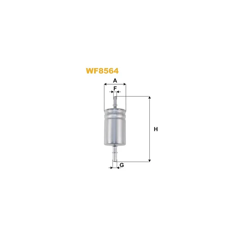 Filtre à carburant WIX FILTERS WF8564