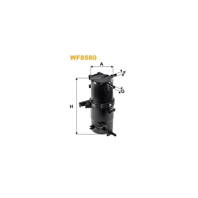 Filtre à carburant WIX FILTERS WF8580