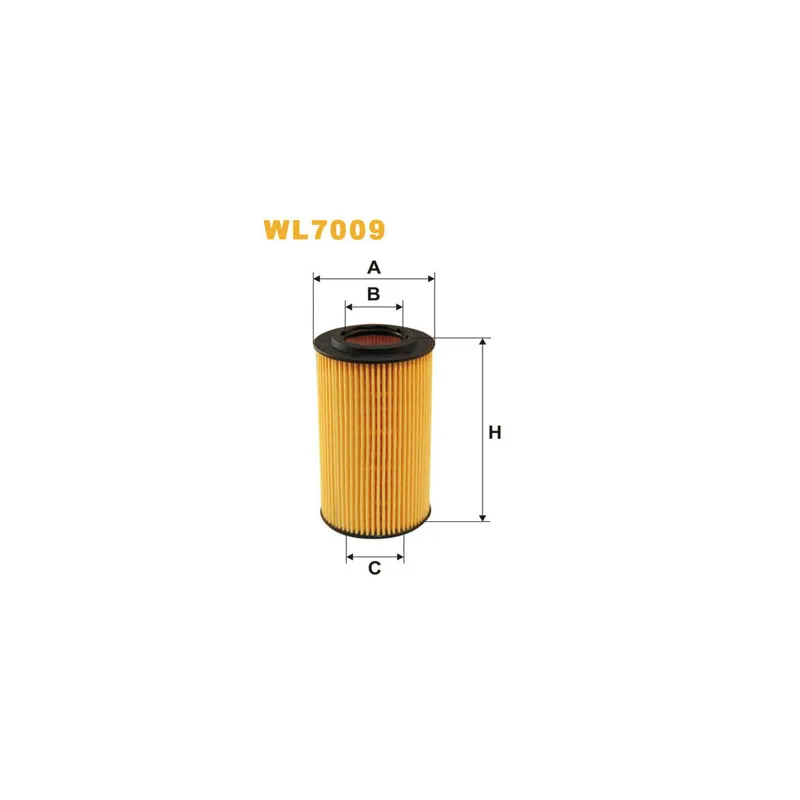 Filtre à huile WIX FILTERS WL7009