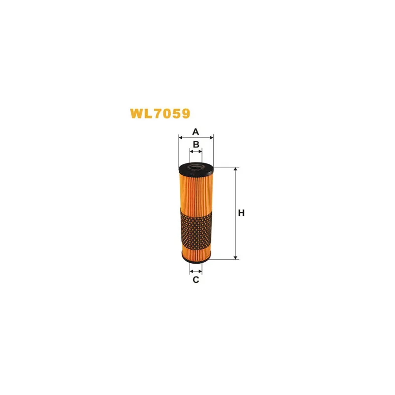 Filtre à huile WIX FILTERS WL7059