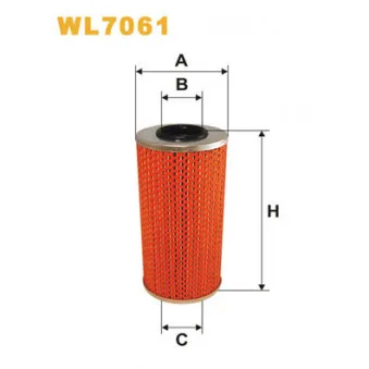 Filtre à huile WIX FILTERS WL7061
