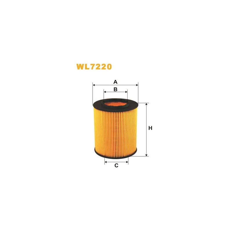 Filtre à huile WIX FILTERS WL7220