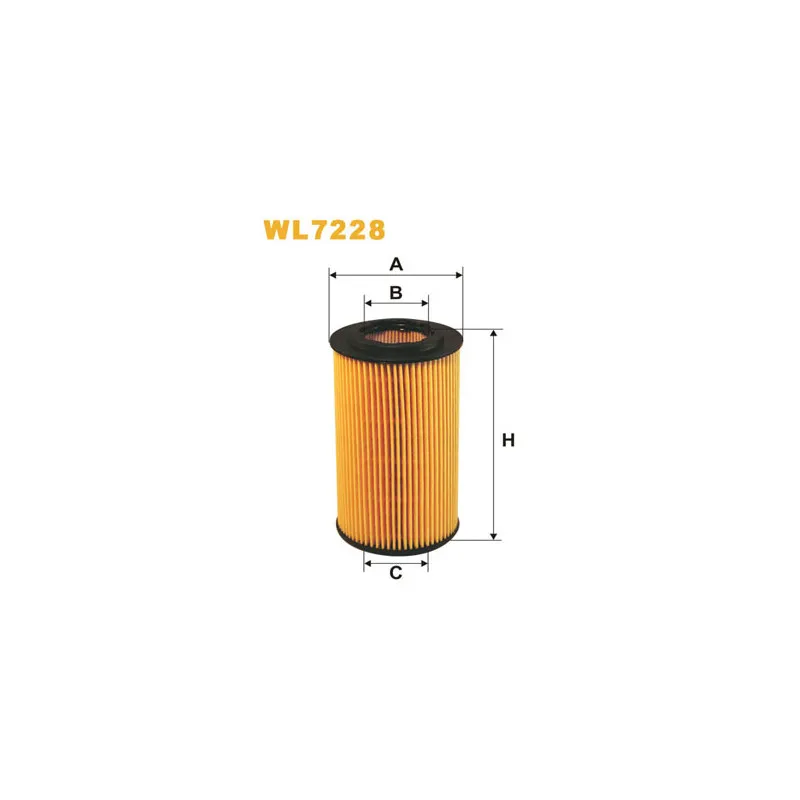 Filtre à huile WIX FILTERS WL7228