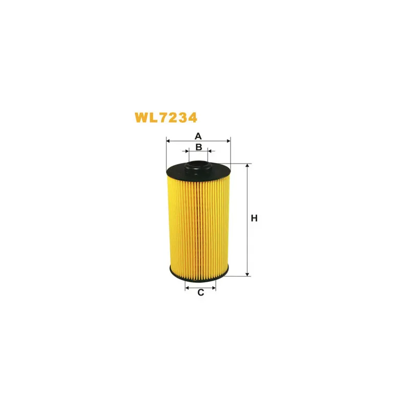 Filtre à huile WIX FILTERS WL7234