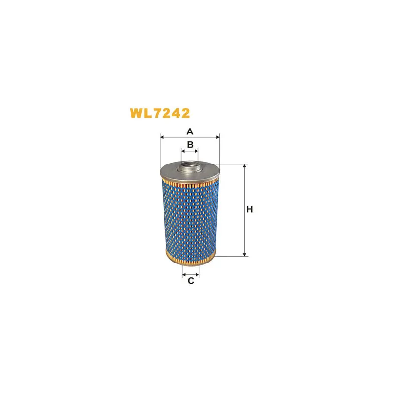 Filtre à huile WIX FILTERS WL7242